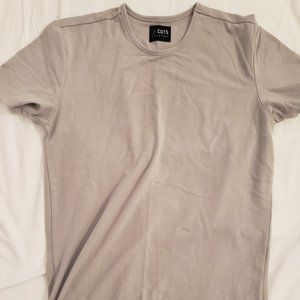 Cuts muscle t-shirt slim-fit, taupe (Small) *NEW*